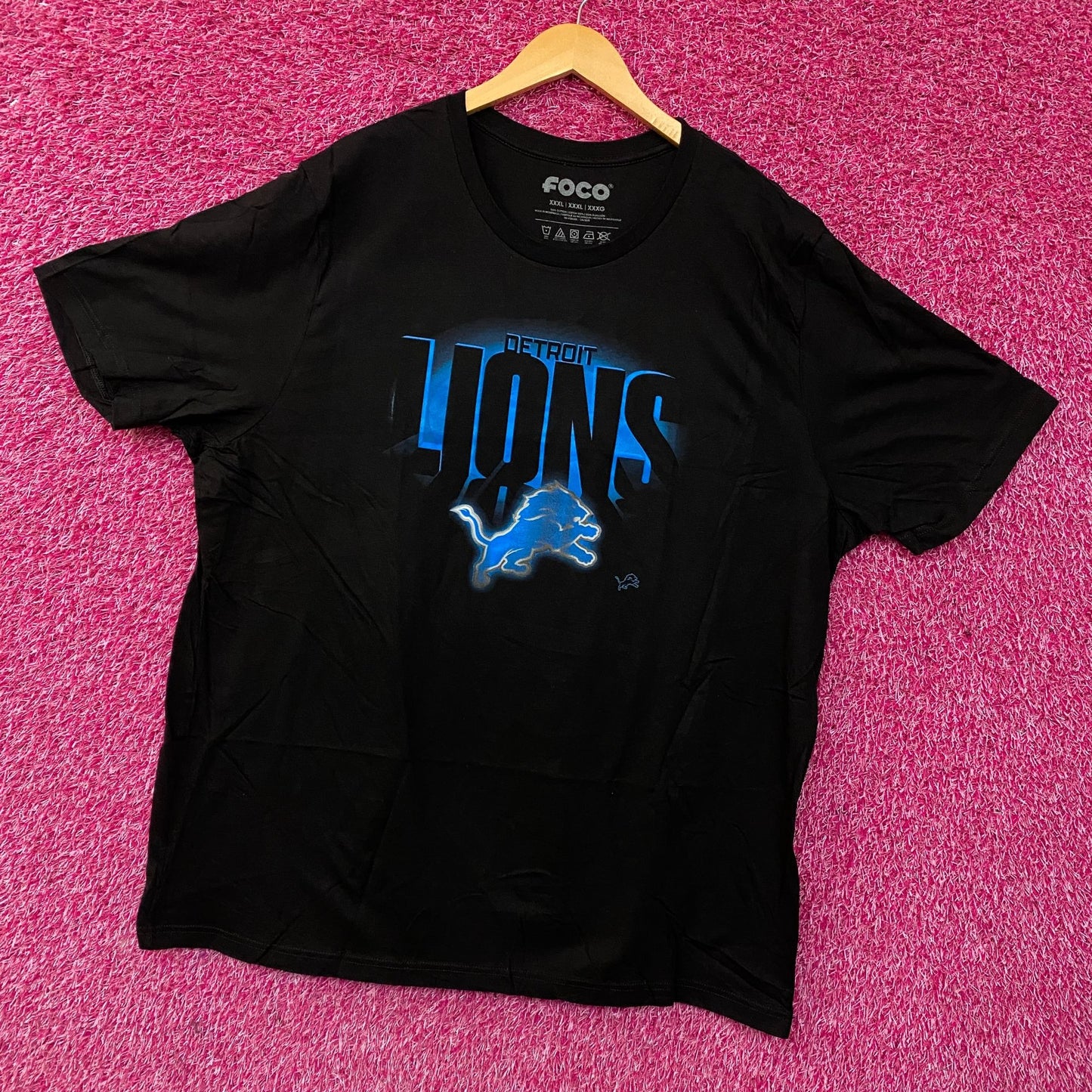 FOCO NFL Detroit Lions Team Logo Graphic T-Shirt 3XL