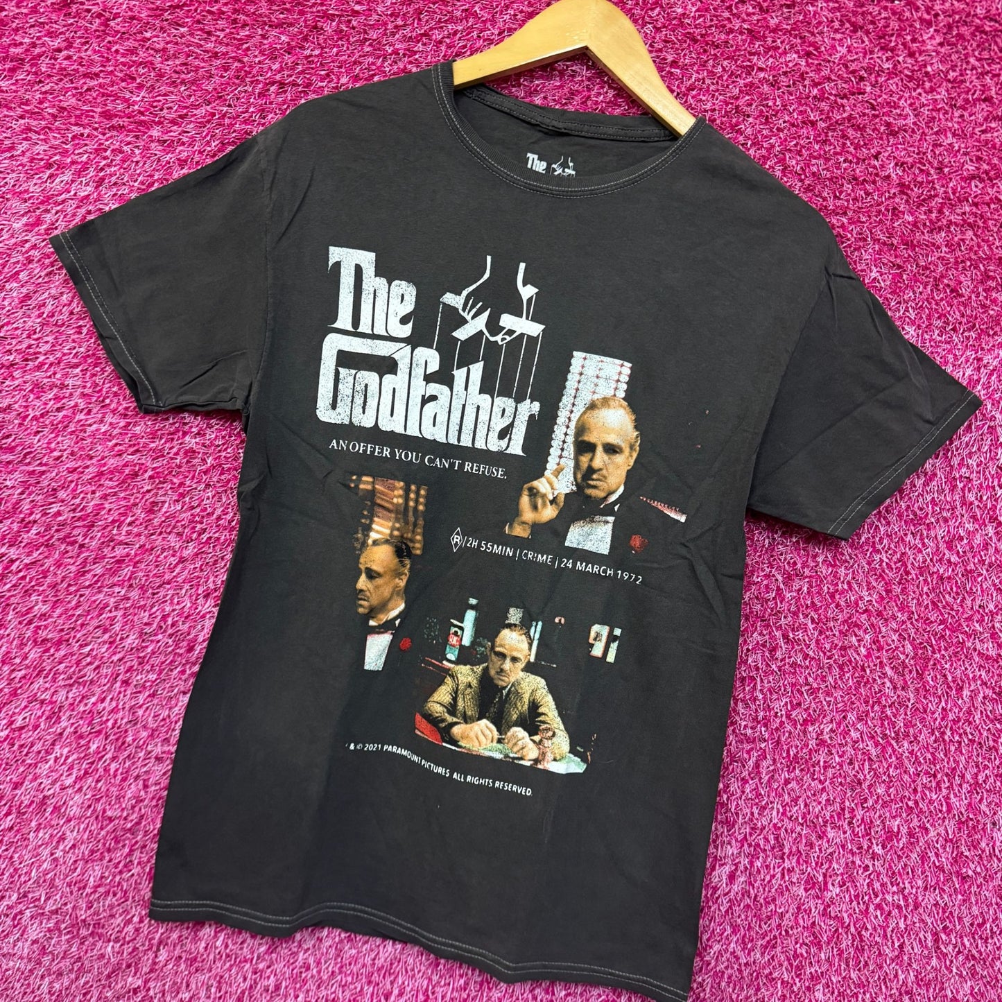 The Godfather An Offer You Cant Refuse 1972 Movie Tee S/M