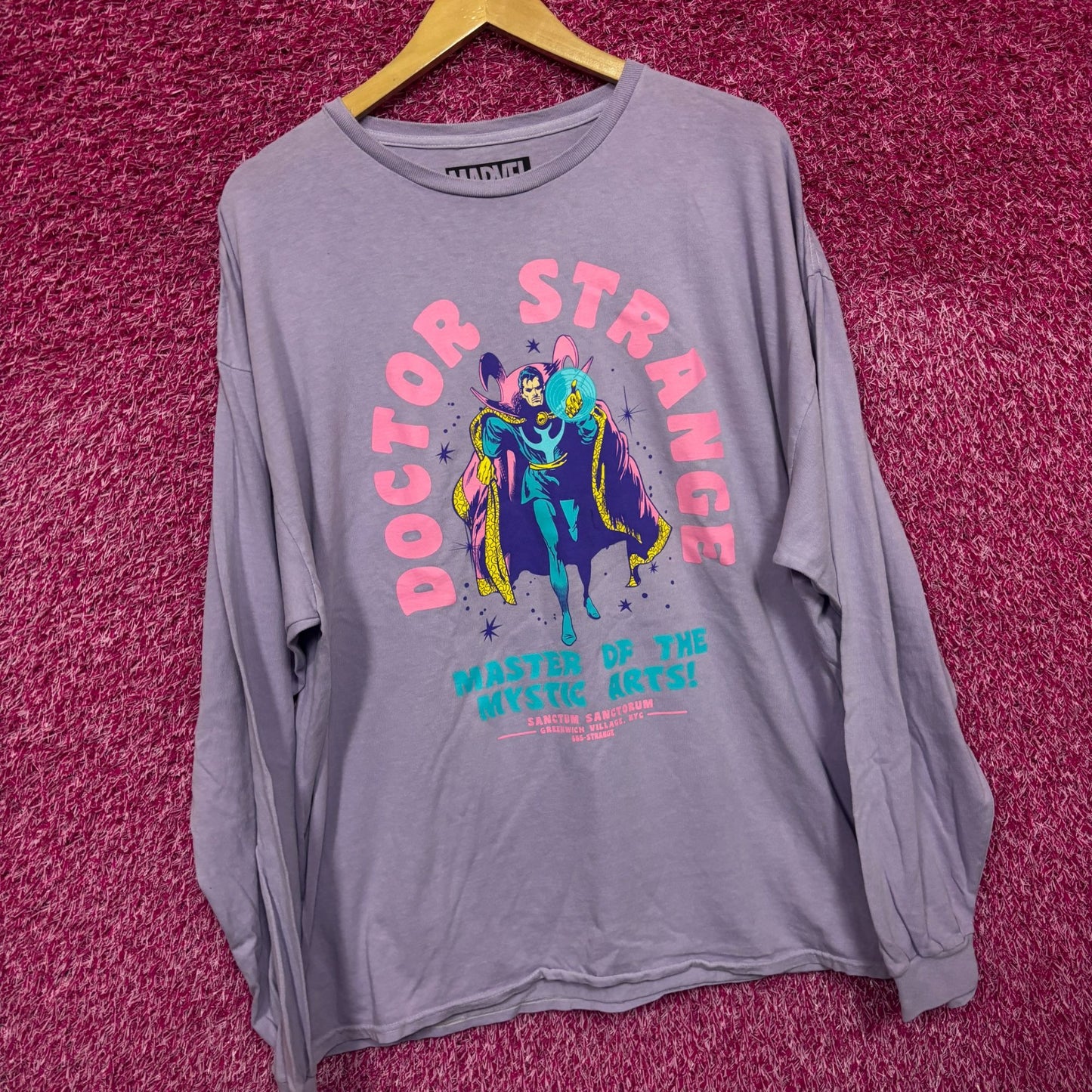 Doctor Strange Marvel long sleeve T-shirt size 3XL
