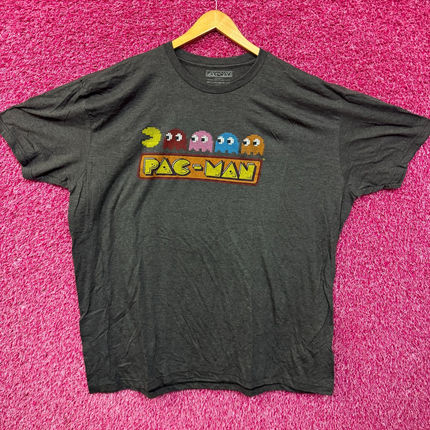 Pac-Man Logo Videogame T-shirt size 3XL