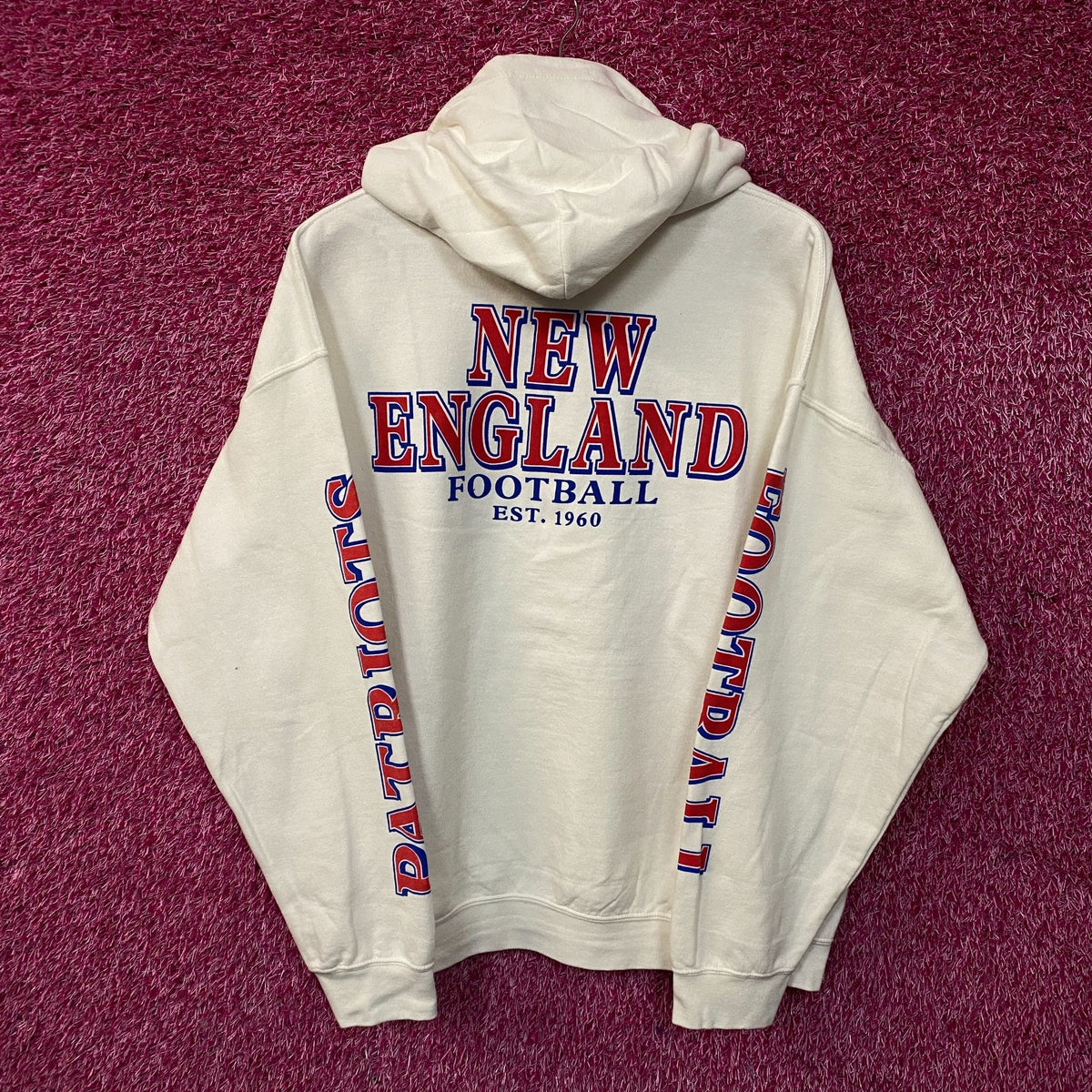 Junk Food New England Patriots Fandom Hoodie Large