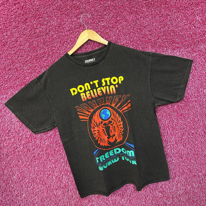 Journey Dont Stop Believin Freedom Rock Tee 1X