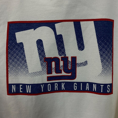 Junk Food Clothing New York Giants Retro Style Graphic Pullover Hoodie Large
