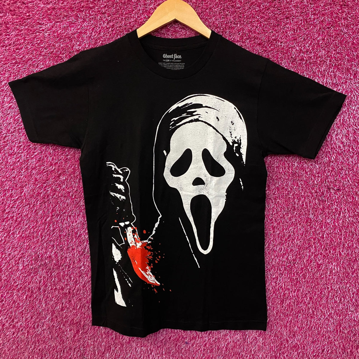 Ghostface Just The Tip Double Sided Horror Tshirt size small
