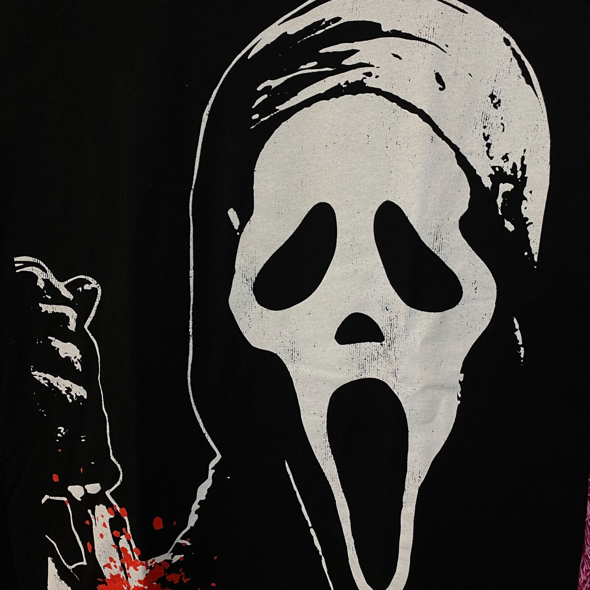 Ghostface Just The Tip Double Sided Horror Tshirt size small