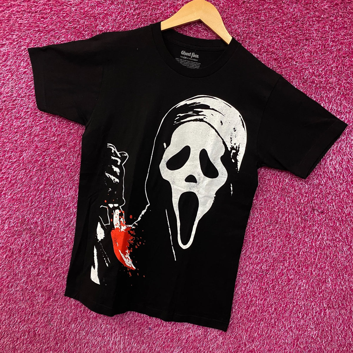 Ghostface Just The Tip Double Sided Horror Tshirt size small
