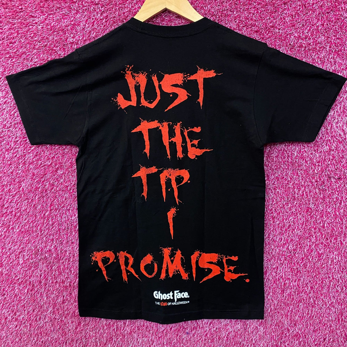 Ghostface Just The Tip Double Sided Horror Tshirt size small