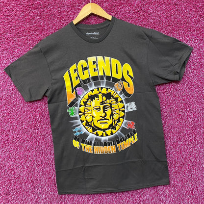 Nickelodeon Legends Of The Hidden Temple Gray T-Shirt Medium