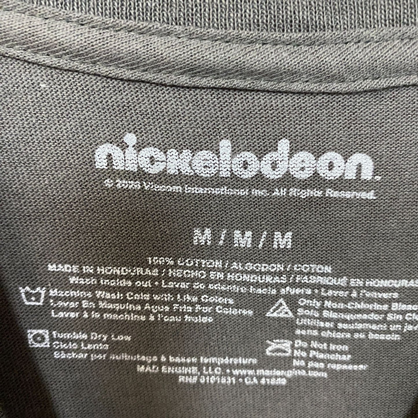 Nickelodeon Legends Of The Hidden Temple Gray T-Shirt Medium