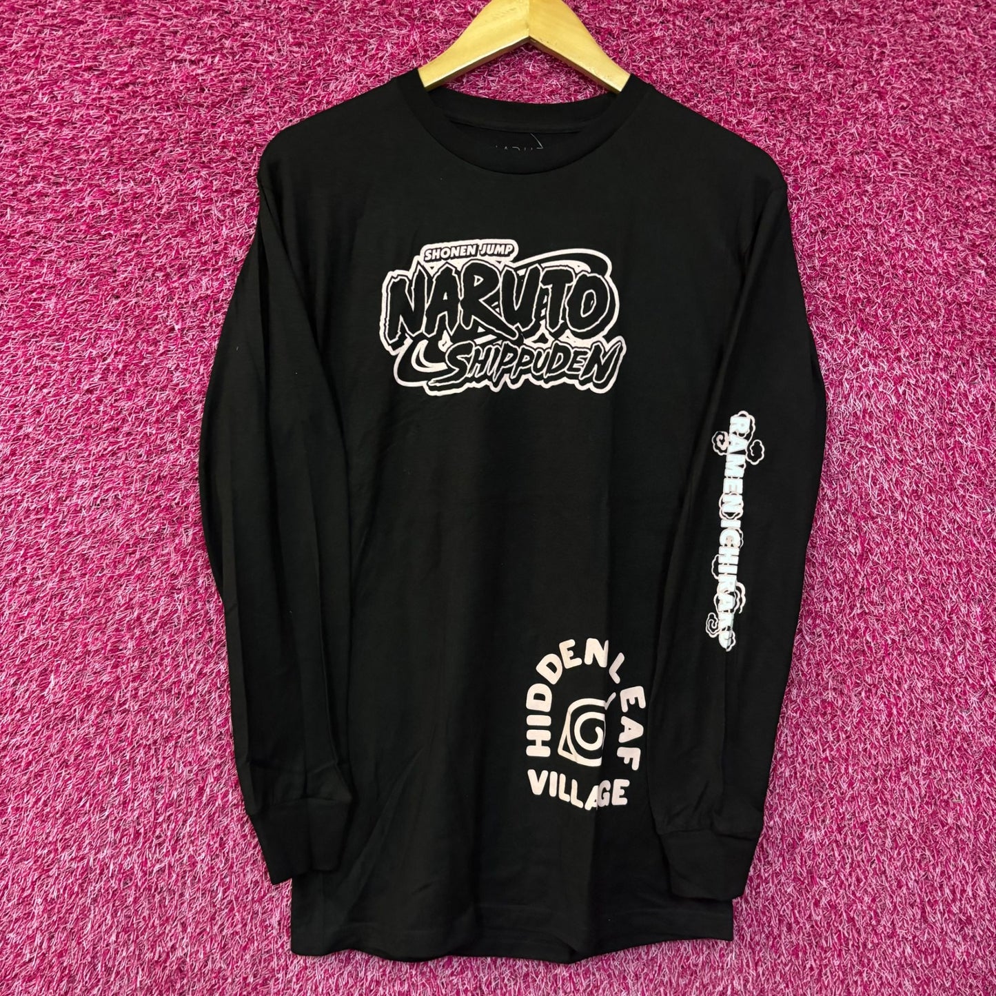 Naruto Shippuden Ramen Ichiraku Long Sleeve T-Shirt Small