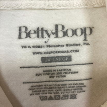 Betty Boop & Pudgy Puppy Love Animated Movie Hoodie size 2XL