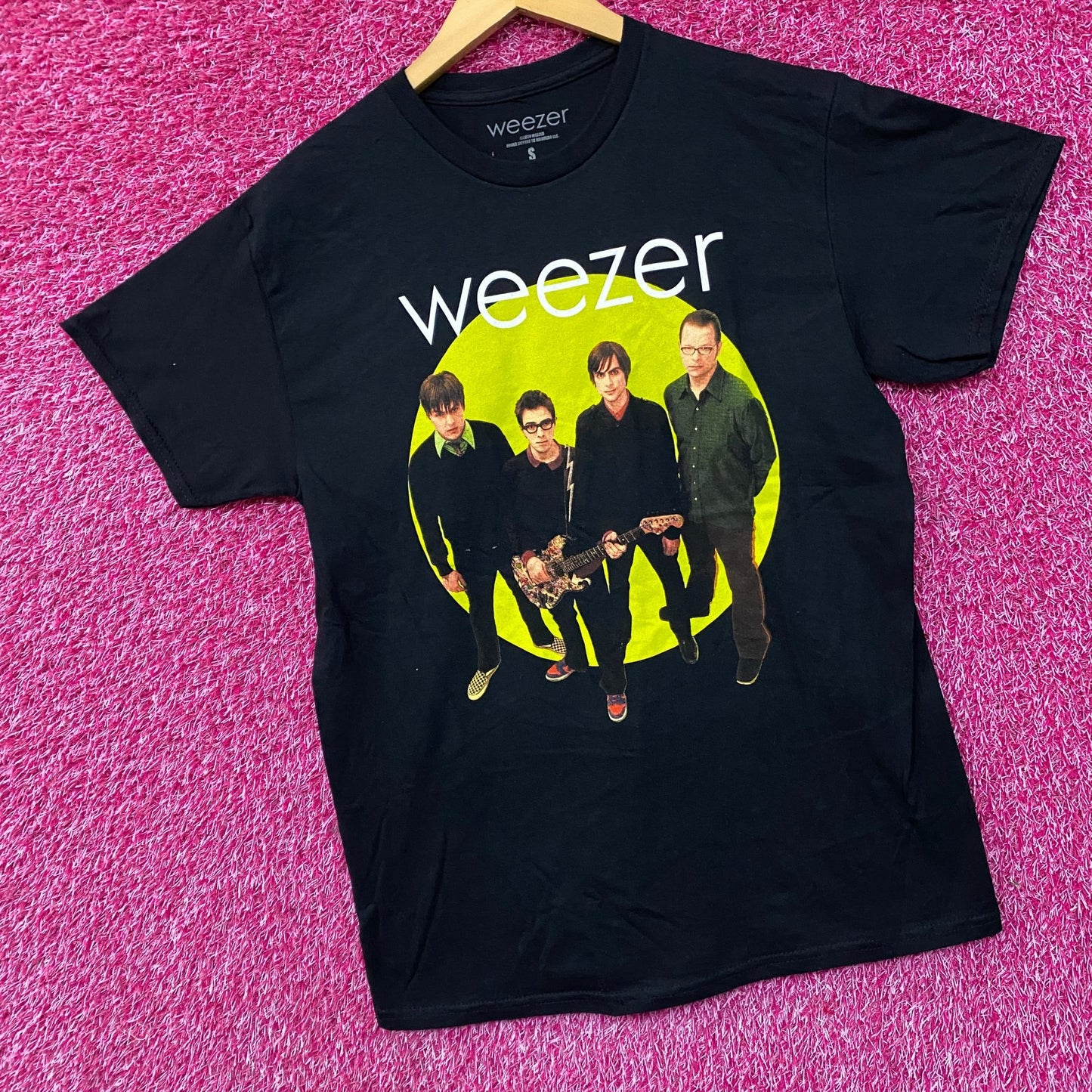 Weezer The Green Album Rock Band T-Shirt Small
