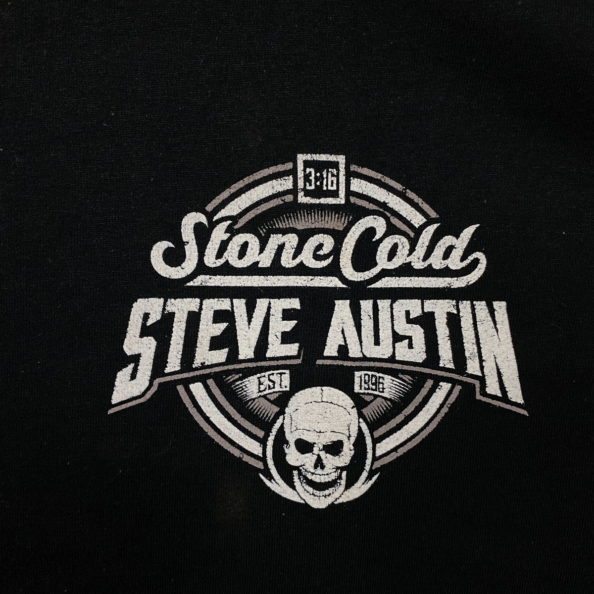 WWE "Stone Cold" Steve Austin 1997 Royal Rumble Winner Graphic T-Shirt Large