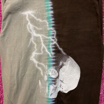 Metallica Split Dye Rock tie dye L/S shirt size small