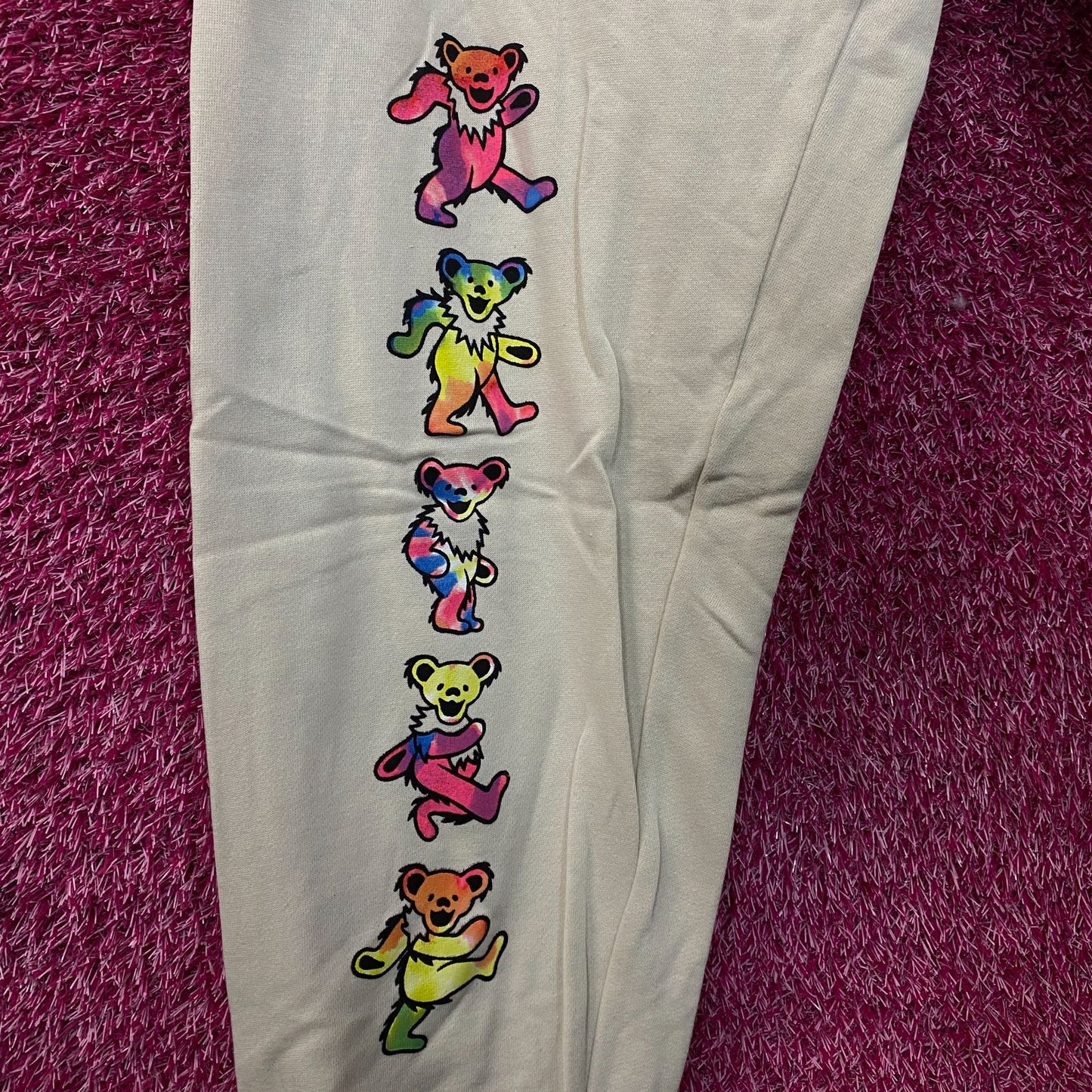 Grateful Dead Dancing Bears Rock Band Graphic Sweatpants XL