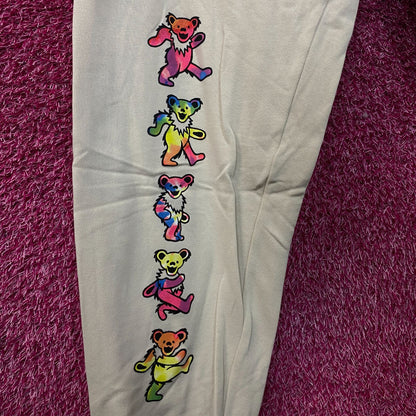 Grateful Dead Dancing Bears Rock Band Graphic Sweatpants XL