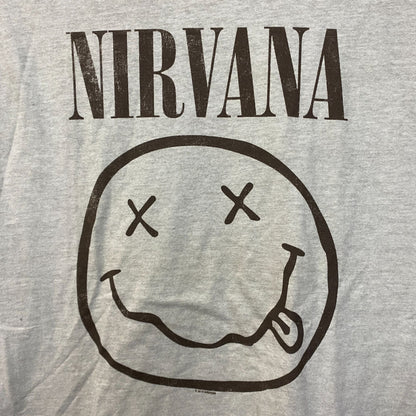 Nirvana Nevermind Gray Grunge Tshrit size Medium