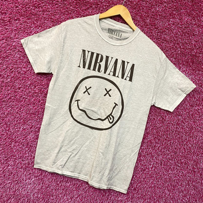 Nirvana Nevermind Gray Grunge Tshrit size Medium