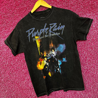 Prince Purple Rain Mineral Wash Rock Tshirt size S/M