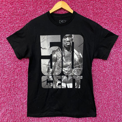50 Cent Get Rich or Die Tryin' Graphic Design T-Shirt Medium
