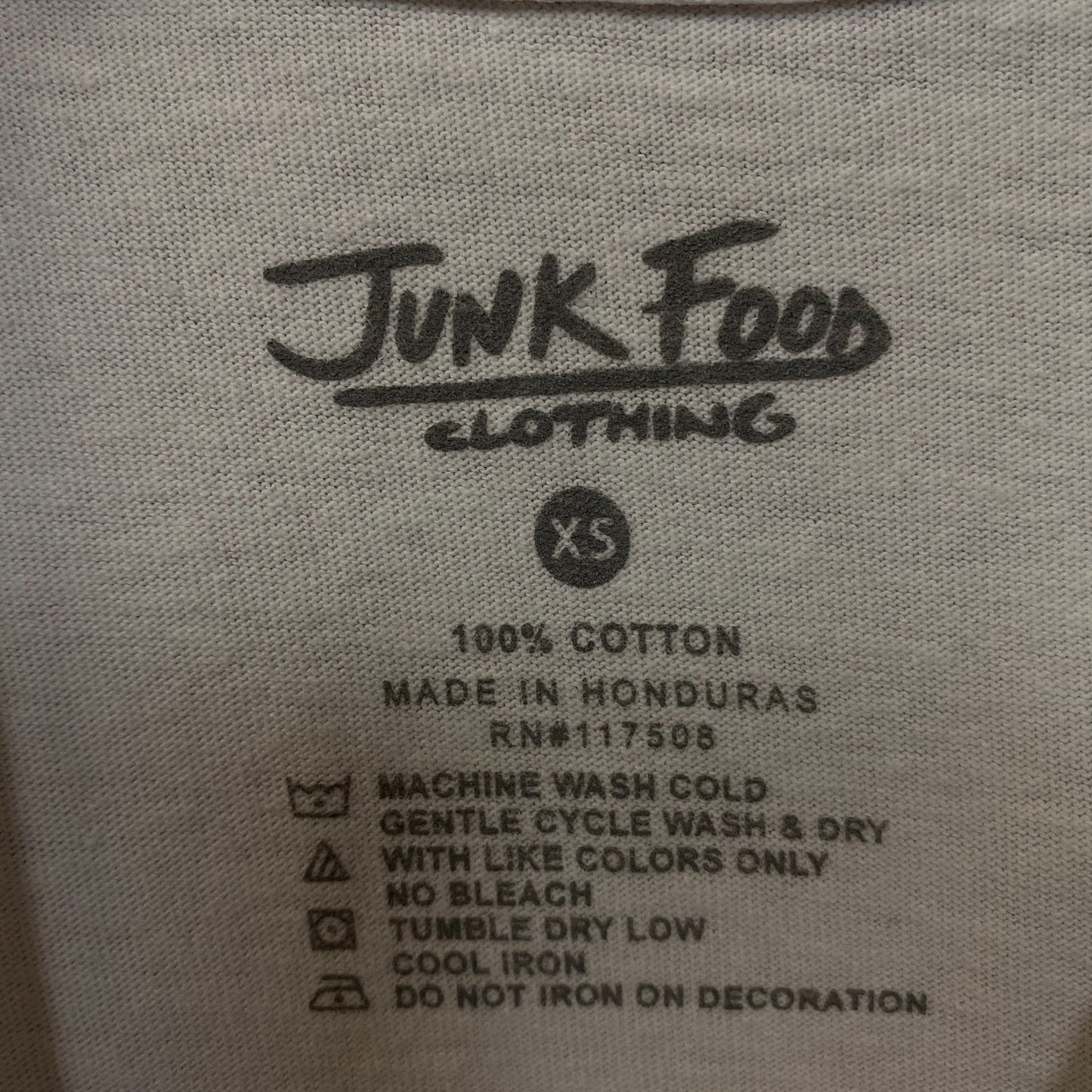 Junk Food Clothing Malibu "Locals Only" Graphic T-Shirt XS
