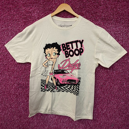 Betty Boop x Dodge Charger Graphic T-Shirt Large