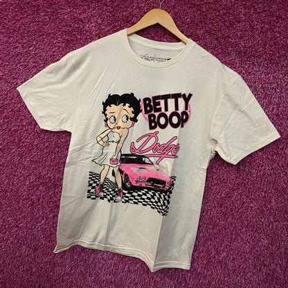 Betty Boop x Dodge Charger Graphic T-Shirt Large