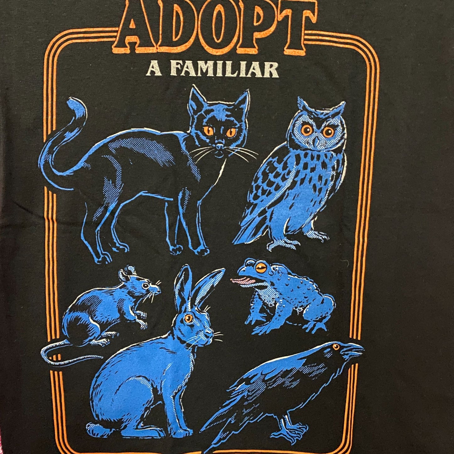Steven Rhodes Adopt A Familiar T-Shirt Small
