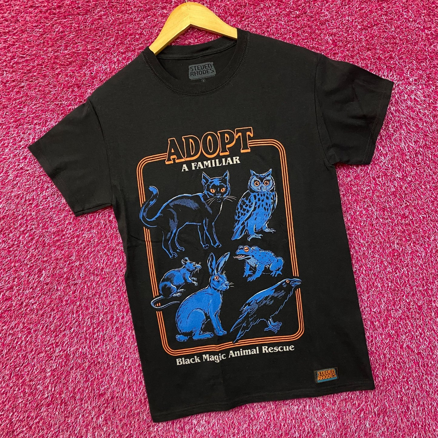 Steven Rhodes Adopt A Familiar T-Shirt Small