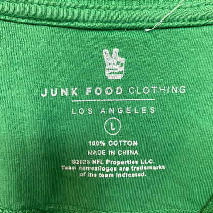 Philadelphia Eagles Vintage Style Crop Top Crewneck Sweatshirt Large