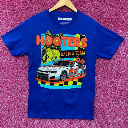Hooters Racing Team Race Car Number 9 Graphic Design T-Shirt Small