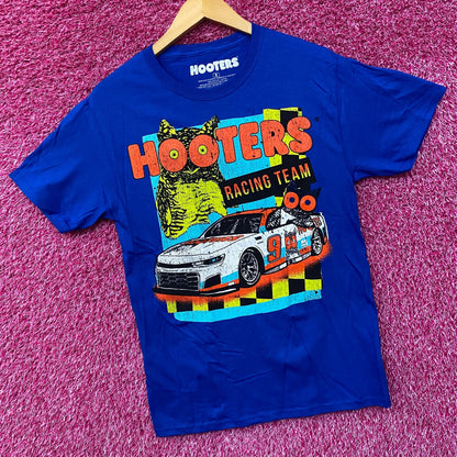 Hooters Racing Team Race Car Number 9 Graphic Design T-Shirt Small