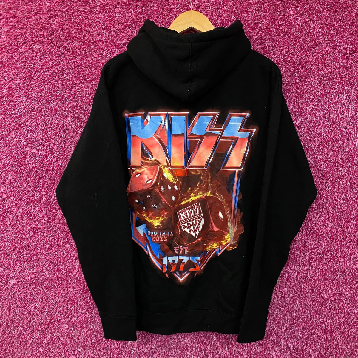 Kiss Army Forever Hoodie size Medium