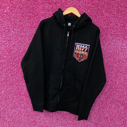 Kiss Army Forever Hoodie size Medium