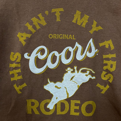 Junk Food Coors Rodeo Women's Graphic T-Shirt Small