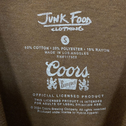 Junk Food Coors Rodeo Women's Graphic T-Shirt Small
