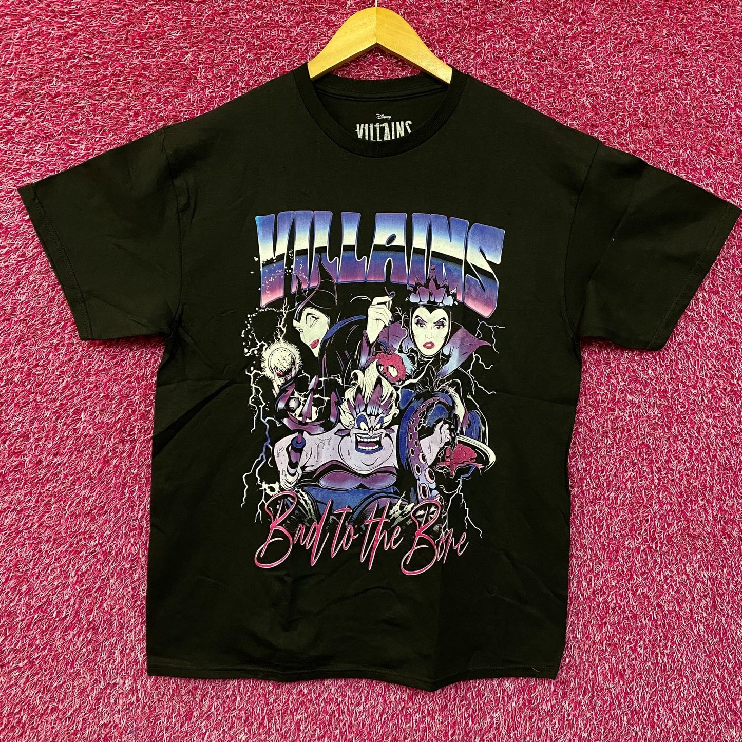Disney Women Villains Bad To The Bone T-Shirt Medium