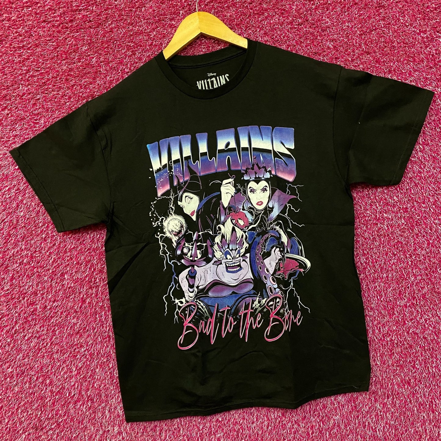 Disney Women Villains Bad To The Bone T-Shirt Medium