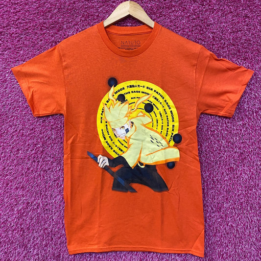 Naruto Shippuden Rokudou Sennin Moodo- Six Path Sage Mode Naruto T-Shirt Small