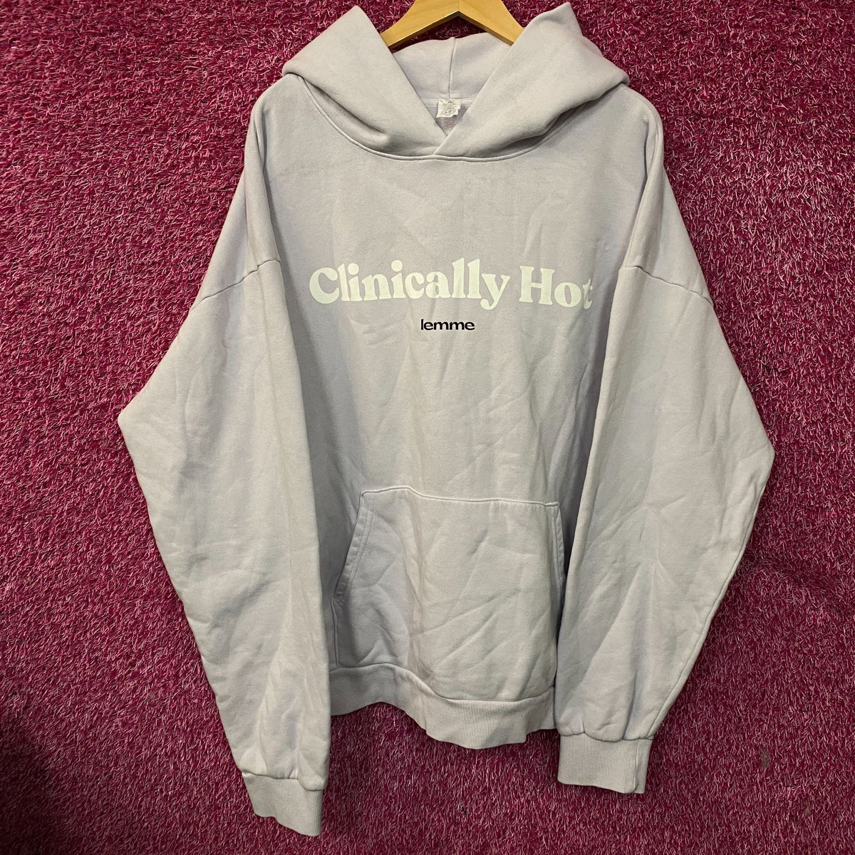Clinically Hot Lemme Hoodie size 2XL