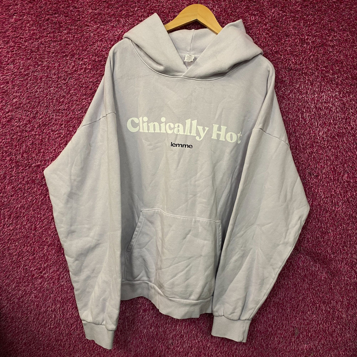 Clinically Hot Lemme Hoodie size 2XL