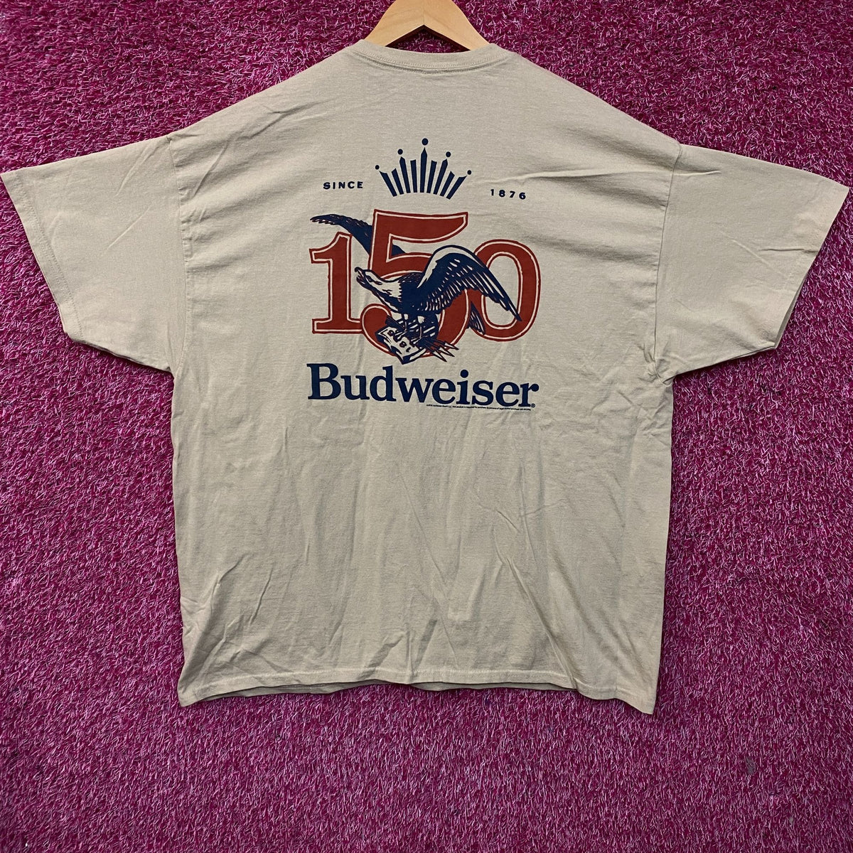Junk Food Clothing Budweiser Beer Promo Tshirt size XL