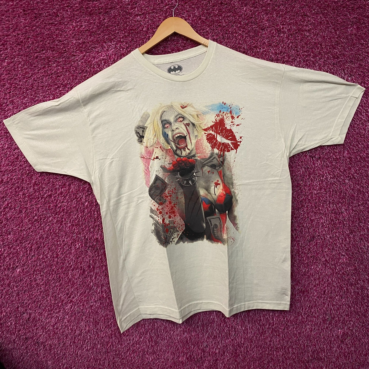 DCeased Comics Harley Quinn Zombie Graphic T-Shirt 2XL