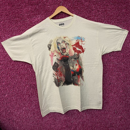 DCeased Comics Harley Quinn Zombie Graphic T-Shirt 2XL