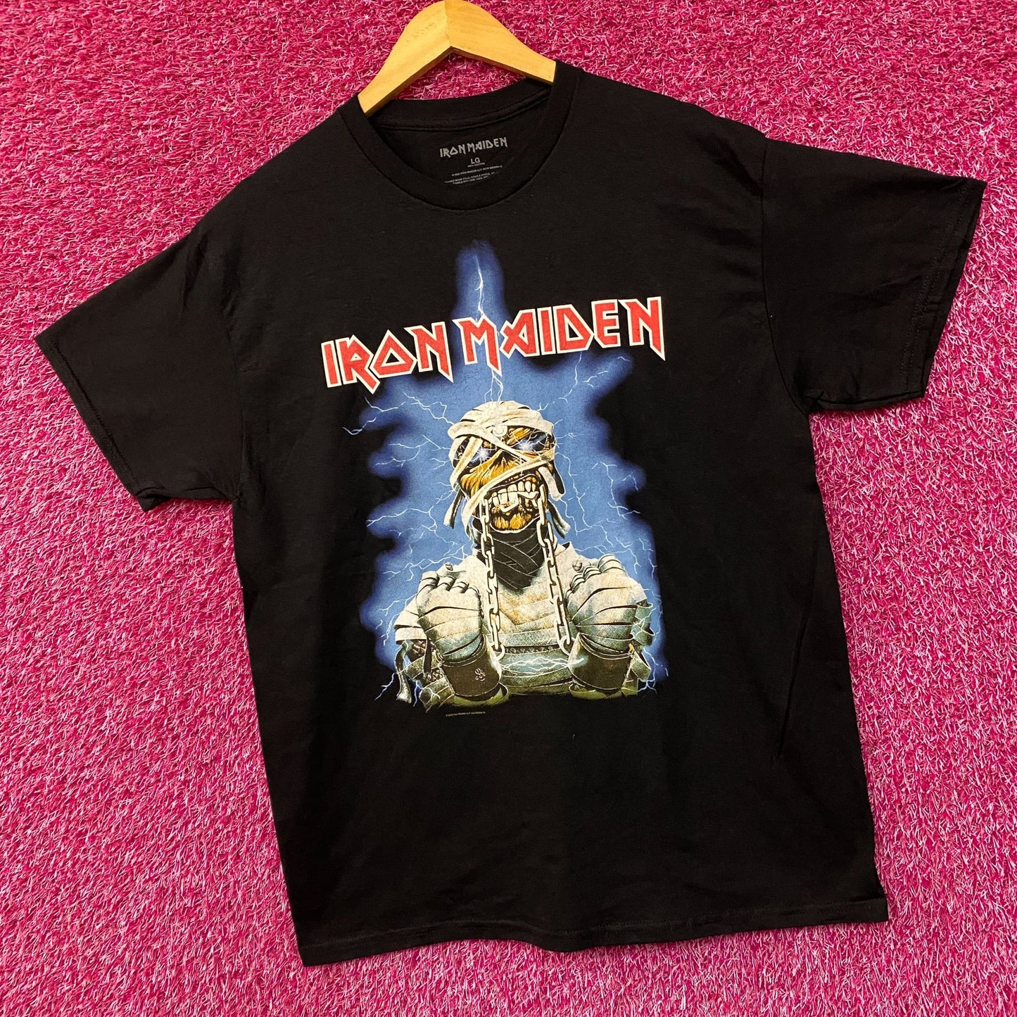 Iron Maiden Powerslave World Slavery Tour T-Shirt Large