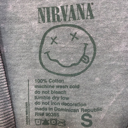 Nirvana In Utero Album Art & Track-listing Grunge Band Tee S
