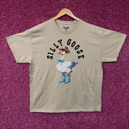 Junk Food Silly Goose on the Loose Graphic T-Shirt Large