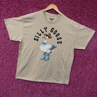 Junk Food Silly Goose on the Loose Graphic T-Shirt Large