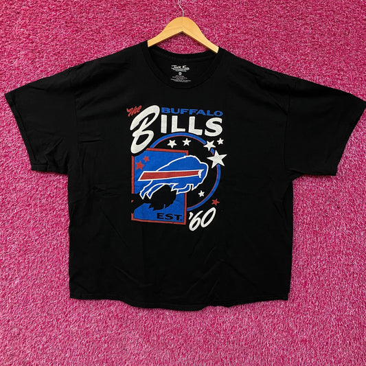 Junk Food Clothing Buffalo Bills Logo Graphic Shift T-shirt 2XL
