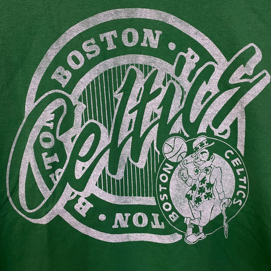 Junk Food Clothing Boston Celtics Crest Women's Vintage Style T-Shirt XS